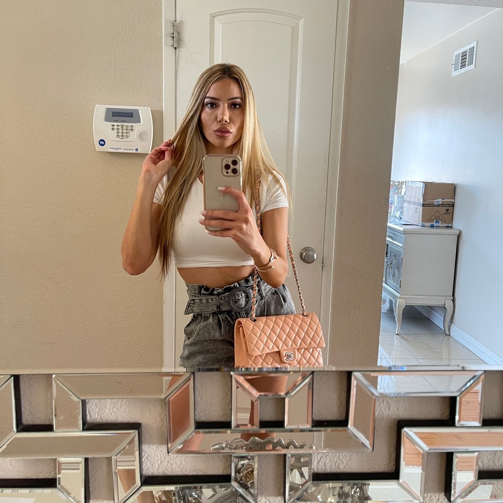 Basic White Crop Top - image 1